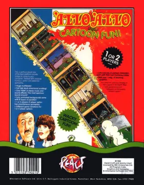 'Allo 'Allo! Cartoon Fun!_Disk1 box cover back